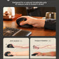 ProtoArc Ergonomic Mouse, EM11 NL Bluetooth Rechargeable Wireless Vertical Mouse, 3 Multi-Device Connectivity for Computer/PC/Laptop, 2.4GHz Optical Mice for Windows, Mac OS, Black