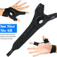 LED Flashlight Gloves, Valentines Day Gifts for Him Men Boyfriend Husband, Mens Gifts for Fathers Day Christmas Birthday, Cool Gadget Waterproof Hands-Free Finger Lights for Camping Fishing Repairing