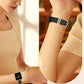 JR.DM Slim Leather Band Compatible with Apple Watch Bands Women 38mm 40mm 41mm 42mm(S11/10) 44mm 45mm 46mm 49mm Genuine Leather Strap with Metal Loop for iWatch Series 11/10/9/8/7/6/5/4/3/2/1 SE