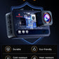 4K+4K Dash Cam Front and Rear, Free 128GB Card Included, 5.8GHz WiFi Dash Camera for Cars, Built-in GPS, G-Sensor, 170°Wide Angle, 3" IPS Screen, 24H Parking Mode, Support 512GB Max