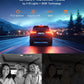 4K 3 Channel Dash Cam Front and Rear,4K+2.5K+1080P Dash Camera for Cars Inside,3.2" Screen Dash Camera for Cars, WiFi APP Control,4 IR Night Vision, G-Sensor, 24H Parking Mode, 64GB SD Card Included
