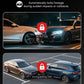 4K+4K Dash Cam Front and Rear, Free 128GB Card Included, 5.8GHz WiFi Dash Camera for Cars, Built-in GPS, G-Sensor, 170°Wide Angle, 3" IPS Screen, 24H Parking Mode, Support 512GB Max