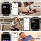 Tensky Smart Watch for Men/Women Android & iPhone, Alexa Built-in, 1.8" Touch Screen Fitness Tracker with Answer/Make Calls, 3ATM Waterproof Heart Rate/Sleep/SpO2 Monitor, Pedometer, 100+ Sport Modes