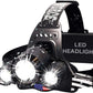 DanForce Headlamp. USB Rechargeable LED Head Lamp. Ultra Bright LUMINUS 1080 Lumen Headlamp Flashlight + Red Light. HeadLamps for Adults, Camping, Outdoors & Hard Hat Light. Zoomable IPX54 Headlight