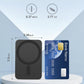 Miady Mini MagSafe-Compatible Portable Charger, 5000mAh 5W Compact Magnetic Power Bank for iPhone 16/15/14/13/12, 12W USB-C Charging Battery Pack