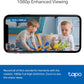 Tapo 1080P Indoor Wired Security Camera - Works as a Baby Monitor & Pet Camera, Motion Detection, 2-Way Audio, Siren, Night Vision, Subscription-Free Local Storage or Optional Cloud, C101