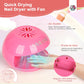 SAVILAND Nail Dryer for Regular Polish: Nail Dryer for Kids Quick Dry Nail Polish Dryer Mini Nail Fan Dryer for Regular Polish Beginners Girls Nail Art Tool Great Gift for Girls