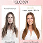 Professional Ionic Hair Dryer with Diffuser • Negative Ion Blow Dryer • Suitable All Hair Types • Intelligent Heat Control & Rapid Drying Speeds • Lightweight Design • Low Noise Technology