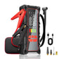 5000A Car Battery Jump Starter with Air Compressor 160PSI, Car Battery Charger 7.0L Gas/6.0L Diesel, Jumper Box for Car Battery with Tire Inflator & Power Bank& Jumper Cables, Father's Day
