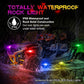 Rock Lights for Trucks, 10 Pods RGB LED Rock Lights with APP/Remote Control & Music Mode, High Bright Multilcolor Waterproof IP68 Rock Neon Light Kits for Pickup Off Road RZR SUV ATV UTV Car