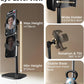 COOPER ChatStand, Adjustable Cell Phone Stand for Desk, Phone Stand for Recording, iPhone Holder for Filming, Small Tripod for iPhone, Fits Samsung, Android Smartphones, (Night Black)