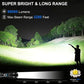 3 Pack Rechargeable Flashlights High Lumens, 990000LM Super Bright LED Flashlight, Adjustable Powerful Flash Light with 5 Modes & USB Cable, Waterproof Handheld Flashlight for Home Camping Outdoor