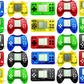 12 Pcs Video Game Party Favors for Kids, Mini Video Game Keychain as Return Gifts for Birthday Party, Classroom Prizes, Goodies Bags Stuffer