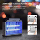 ASPECTEK Insect Killer, Bug Zapper, Powerful 20W Electronic Indoor Fly Zapper for Mosquito, Fungus Gnat, Asian Beetle, Moth, Flying Pests - Indoor Use, Includes 2-Pack Replacement Bulbs
