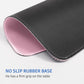 ZYAOTWQZ Pink Mouse Pad, Nice and Cute Mouse Pad, Splash-Proof Textured 10.2 x 8.2Inch, Stitched Edge Non-Slip Waterproof Rubber