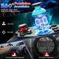 Nonbliep 2 Pack Wireless Controller for Nintendo Switch 2/1 Lite/OLED and PC, with Bluetooth, Turbo, Gyro Axis, Dual Vibration, and Screenshot, Compatible with Steam and Switch 2/1