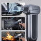 WOLFBOX MF100 Electric Air Duster-150000RPM Super Power Cordless Air Duster, Rechargeable Brushless Motor Durable Blower, 3-Gear Adjustable Dust Blower for Computer, Keyboard, Outdoor, House and Car