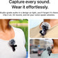 Mini Mic Pro (Latest Model) - Professional Wireless Microphone for iPhone, iPad, Android, Lavalier Microphone for Video Recording - iPhone Mic Crystal Clear Recording with USB-C for Content Creators