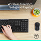 Logitech MK270 Wireless Keyboard and Mouse Combo for Windows, 2.4 GHz, 8 Multimedia Keys, PC, Laptop, Wireless Keyboard Compact Mouse Combo - Black Visit the Logitech Store