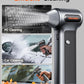 WOLFBOX MF200 Compressed Air Duster with Removable Battery & 4 Nozzles, Cordless 3-Speed Adjustable Mini Blower for Computer Keyboard, Car Cleaning, Home, and Outdoor Use