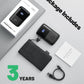 INIU Portable Charger, Smallest 22.5W 10000mAh Power Bank, USB C in/Output Fast Charging 3-Output Mini Battery Pack Charger with Phone Holder for iPhone 17 16 15 14 Air Samsung S23 Google iPad Tablet
