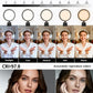Computer Zoom Lighting for Video Conference, 5" Eye-Caring Ring Light with 50 Modes CRI>97.8, 3000K-6500K for Video Recording/Streaming/Selfie, Desk Lights for Phone/Laptop/Webcam/Monitor