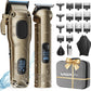 Hair Clippers for Men Professional, Cordless Hair Clippers for Hair Cutting, Mens Clippers and Trimmers Set, Electric Hair Trimmer for Men with Package Case