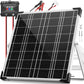 Voltset 12V Solar Battery Charger - 20W Waterproof Solar Panel Kit with Smart MPPT Controller - Trickle Charger Maintainer for Car RV Boat Marine Trailer Automotive Trailer Truck Motorcycle