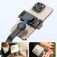 Portable Selfie Stick, 4 in 1 Extendable Phone Tripod Stand with Detachable Wireless Remote & Phone Holder 360° Rotating Mini Travel Tripod Compatible with iPhone 16/15/14/13 Pro/Android/Gopro
