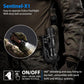 Tactical Flashlights High Lumen-Police 1200 LM Flashlight with Holster for Duty Belt,Single Mode LED Flashlight for Camping/Law Enforcement-Sentinel-X1