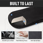 Gimars Upgrade Enlarge Silky and Superfine Fabric Gel Memory Foam Keyboard Wrist Rest Set, Ergonomic Keyboard Mouse Wrist Support for Typing Pain Relief, Comfort for Office, Gaming, Computer, Black