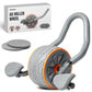DMoose Fitness Ab Roller Wheel with Elbow Support & 2 Knee Pads - Abdominal Exercise Trainer for Core Strength Training - Ultimate Abs Workout Equipment for Home and Gym - Ab Machine for Men & Women