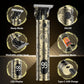 Hair Clippers for Men Cordless Professional Beard Trimmers with LCD Display Electric Grooming Rechargeable Shaver Zero Gapped T/Blade Cutting Kit Gift for Women Men Children