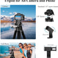 VICTIV 74” Camera Tripod, Tripod for Camera and Phone, Aluminum Professional Tripod Stand for Canon Nikon with Carry Bag and Phone Holder, Compatible with DSLR, iPhone, Spotting Scopes, Max Load 9.5Lb