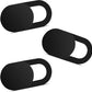 Yilador Webcam Cover (3 Pack), 0.03 inch Ultra Thin Laptop Camera Cover Slide for iPhone iPad MacBook Pro Computer iMac Cell Phone PC Accessories Camera Blocker Slider, Great for Privacy - Black