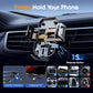 SUUSON 3 in 1 Phone Holders for Your Car, Car Phone Holder Mount [Strongest Suction] 360° Adjustable Cell Phone Holders for Car Phone Stand Car Mount for iPhone, Samsung, Google, More Smartphones