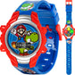 Super Mario Kids Digital Watch with Yoshi, LED Light Show, Soft Silicone Strap, Durable Kid-Friendly Design, Fun Time-Telling for Boys and Girls