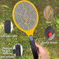 2 Pack Electric Fly Swatter, Handheld Bug Zapper Racket for Outdoor & Indoor, Mosquito Zapper Racket Battery Powered Tennis Mosquito Rackets for Insect