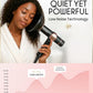Professional Ionic Hair Dryer with Diffuser • Negative Ion Blow Dryer • Suitable All Hair Types • Intelligent Heat Control & Rapid Drying Speeds • Lightweight Design • Low Noise Technology