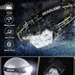 2000 Lumen 9 LED Headlamp 2 Pack, Ultra Bright Head Lamp with 6 Modes, IPX5 Waterproof Head Light, Lightweight Head Flashlight for Running Night-Walking Camping, 6 AAA Batteries Included