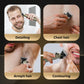 Hair Clippers for Men Cordless Professional Beard Trimmers with LCD Display Electric Grooming Rechargeable Shaver Zero Gapped T/Blade Cutting Kit Gift for Women Men Children