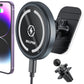 OHLPRO for MagSafe Car Mount Charger iPhone Wireless Car Charger, Stick on Dashboard Magnetic Phone Holder Mount for iPhone 17 Pro Max 16 15 14 Series, 15W Fast Charging, Aluminum Shell