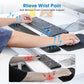 MEKASS Ergonomic Keyboard and Mouse Wrist Rest Set, Soft Memory Foam Support with Non-Slip Silicone Base for Office, Work & Gaming – Classic Black