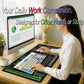 Excel/Word/Power Point/Windows Mouse pad,Non-Slip&Waterproof Large Gaming Office pc Desk mat,Over 200 Keyboard Shortcuts Mousepad(27.6L x 11.8W inches)