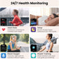 Smart Watch with Alexa Built-in, 1.83" HD Touchscreen Fitness Tracker with Bluetooth Calling, Fitness Watch with Heart Rate/Sleep Monitor/120+ Sports, IP68 Waterproof Smartwatch for Android iOS, Pink