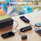 charmast 20000mAh Portable Charger with Built in Cables, 22.5W Travel Power Bank Fast Charging, USB C Cell Phone Battery Pack for iPhone 16/15/14/13/12/11 Series, iPad, Samsung, Android, Tablet
