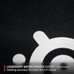 SteelSeries QcK Medium Gaming Mousepad — Black — Non-Slip Silicone Rubber Base — Peak Tracking and Stability — Optimized for Gaming Sensors — 320 mm x 270 mm — FPS, MOBAs, RTS, MMO