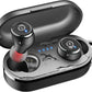 TOZO T10 Wireless Earbuds Bluetooth 5.3 Headphones, App Customize EQ, Ergonomic Design, 55H Playtime, Wireless Charging Case, IPX8 Waterproof Sound in-Ear Headset, New Version