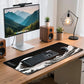 Mouse Pad Gaming - Desk Mat for Keyboard and Mouse - Kanagawa Large Mouse Pad for Desk, Japanese Sea Wave Mousepad (31.5 x 11.8inch) with Non-Slip Base, Desks Pad Mat for Game, Office and Home