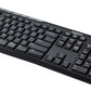 Logitech MK200 Media Combo Wired Keyboard and Mouse, Full-Size Keyboard with Easy-Access Media Controls, High-Definition Optical Mouse, Plug and Play USB Connection – Black